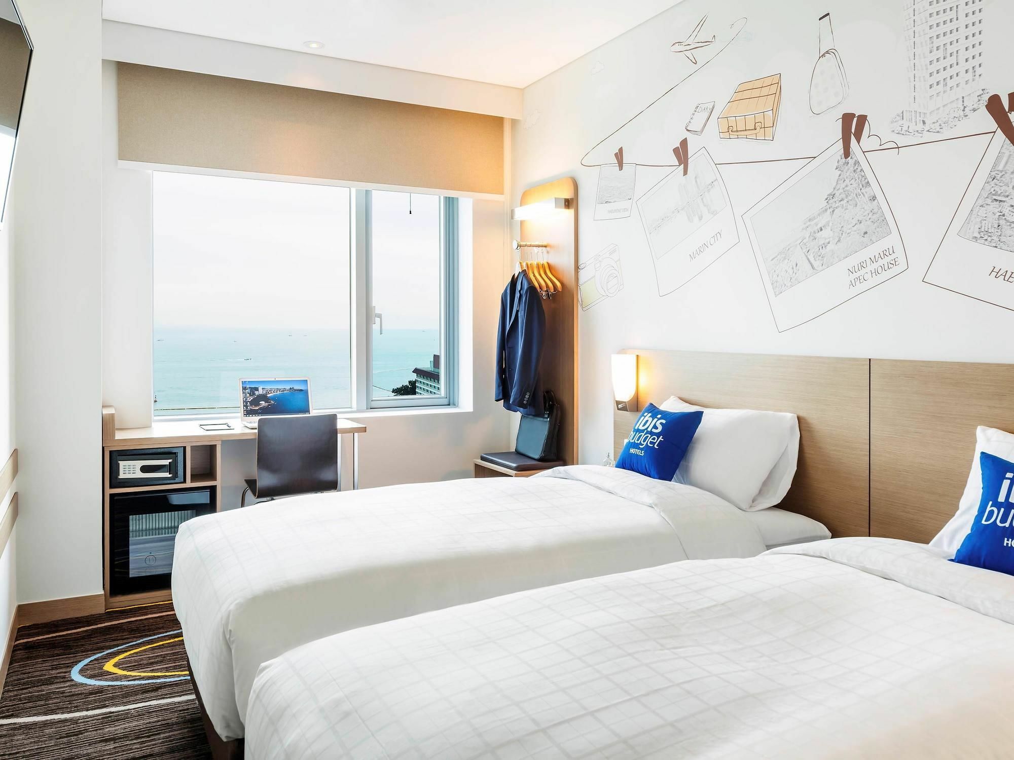 ไอบิส บัดเจ็ต แอมบาสซาเดอร์ พูซาน แฮอึนแด Hotel ปูซาน ภายนอก รูปภาพ